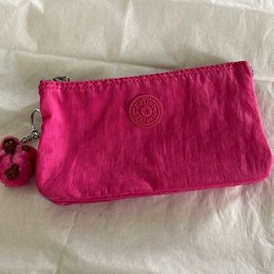 Kipling Shiny Pink Cretivtycl small bag makeup bag